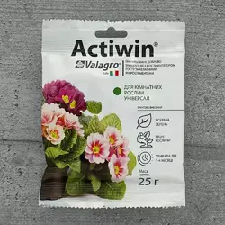 Добриво Actiwin для кімнатних рослин 25 г Valagro