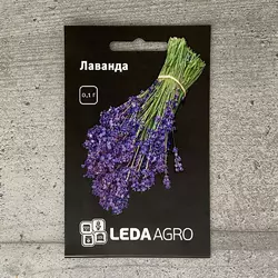 Лаванда 0,1 г насіння пакетоване Leda Agro