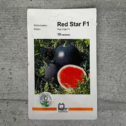Кавун Ред Стар F1 10 шт насіння пакетоване Агропак