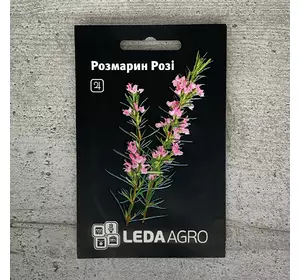 Розмарин Розі 0,03 г насіння пакетоване Leda Agro