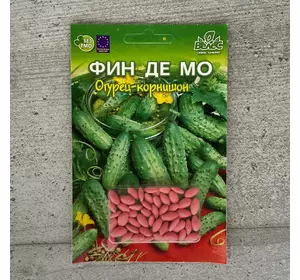 Огірок-корнішон Фін де Мо 50 шт інкрустоване насіння Велес